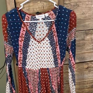 Bogo 50% off Boho Long sleeve dress
